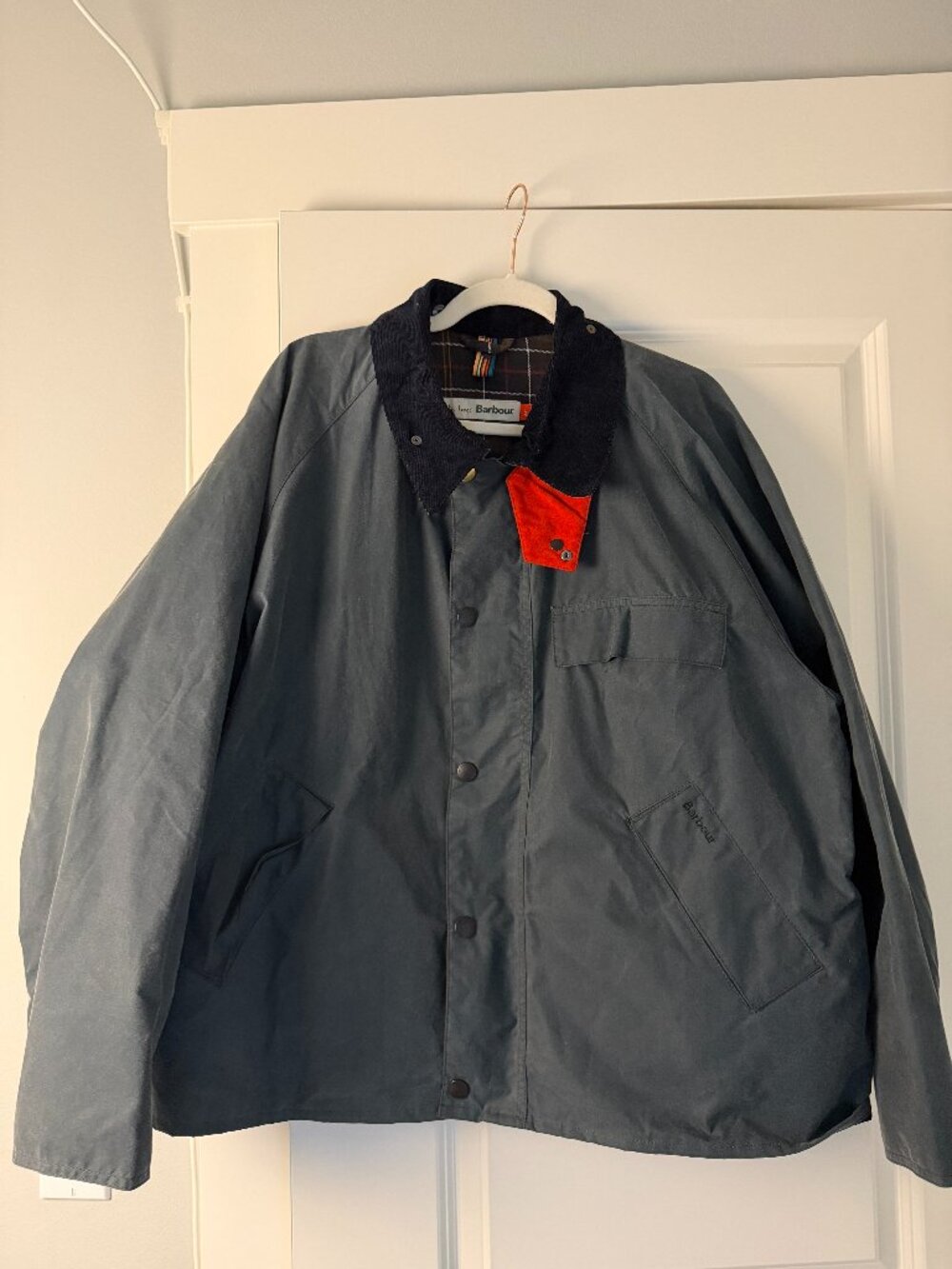 Paul Smith x Barbour Transport Jacket (Dark Slate) Size XXL